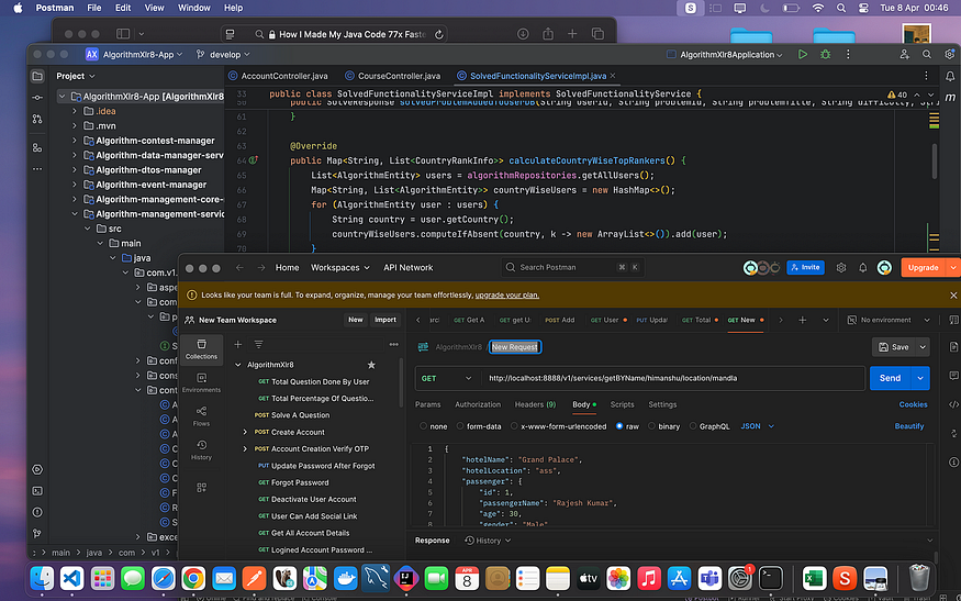 How I Made My Java Code 77x Faster (7000ms → 90ms) With Minimal Changes ...