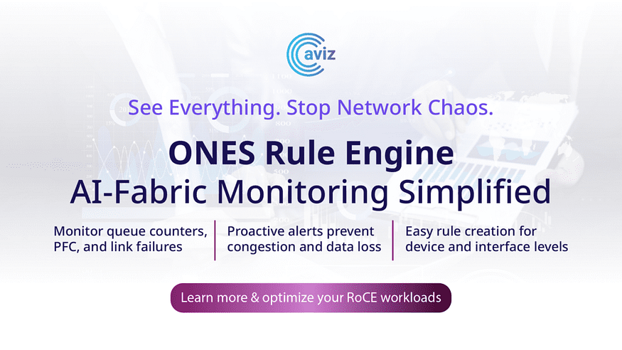 ONES Rule Engine: AI-Fabric Monitoring Simplified
