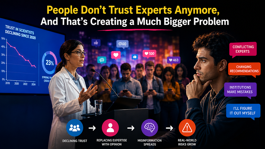 People Don’t Trust Experts Anymore, And That’s Creating a Much Bigger Problem