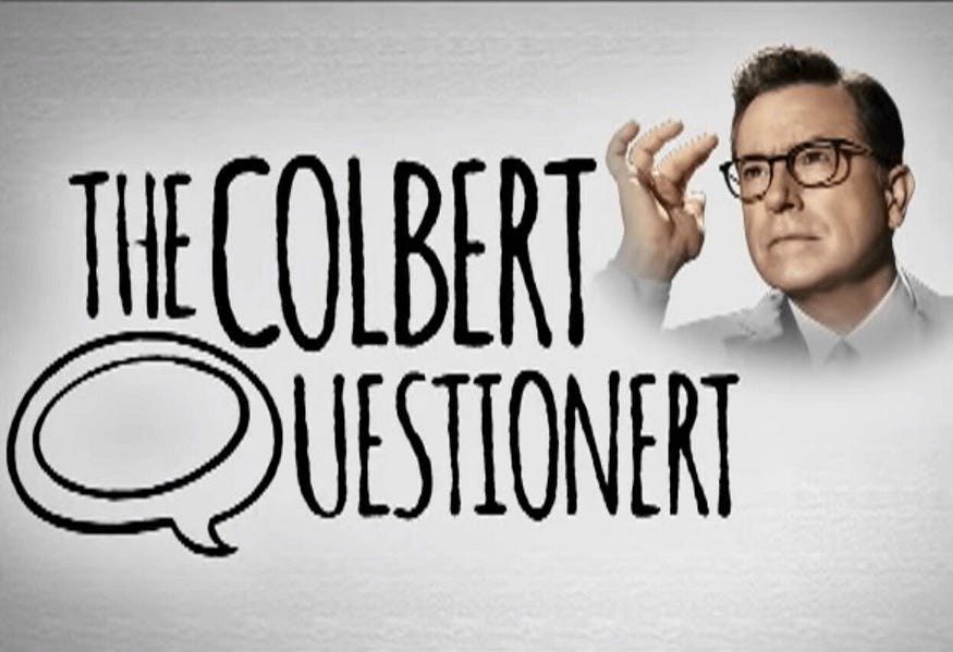 Questions that allow you “to be known.”