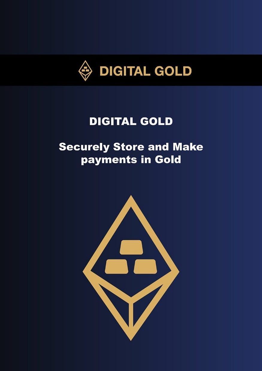 the Digital Gold initiative’s implementation of it enables several ...