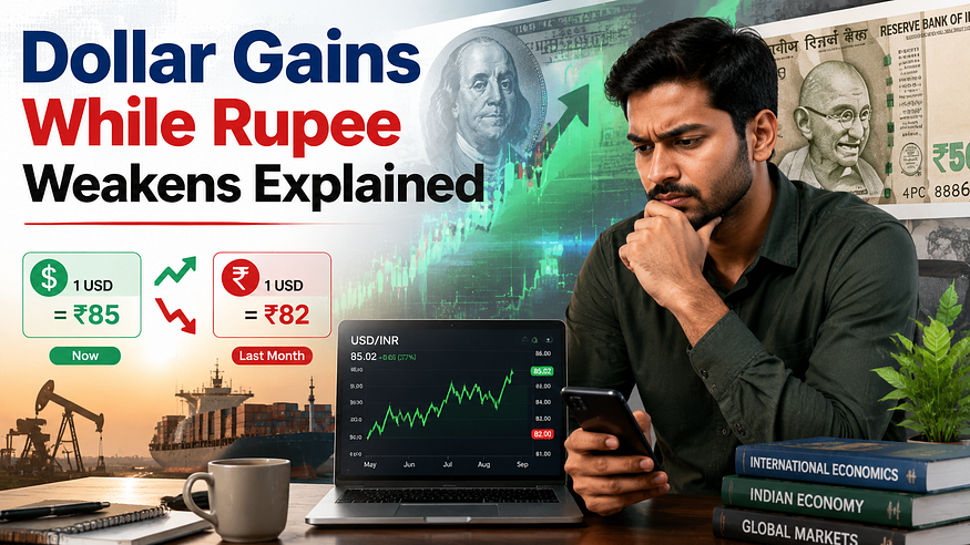 Dollar Gains While Rupee Weakens Explained