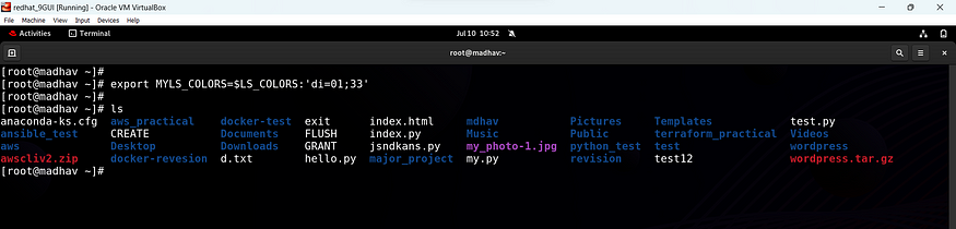 Customizing Directory and File Colors in the Linux Terminal | by ...