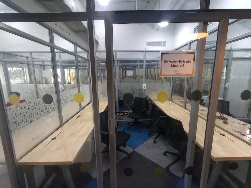 Our 1st ever formal office