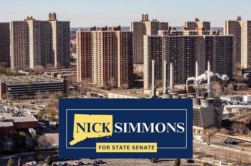 Nick Simmons Backed by HighRise Developers and AntiZoning Activists by CT Politico Oct