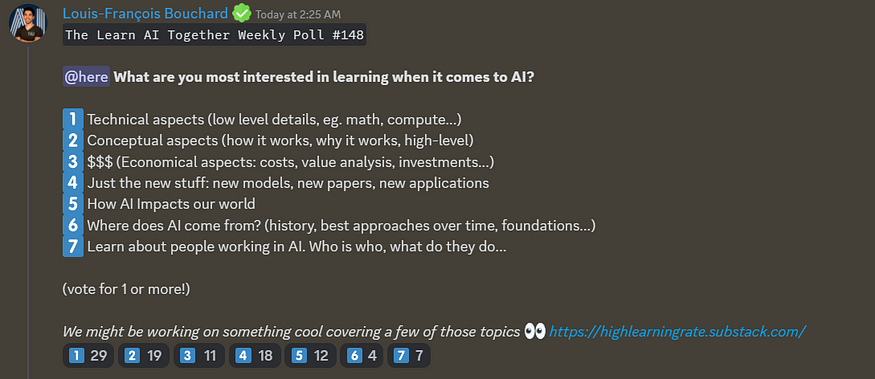 Learn AI Together — Towards AI Community Newsletter #21