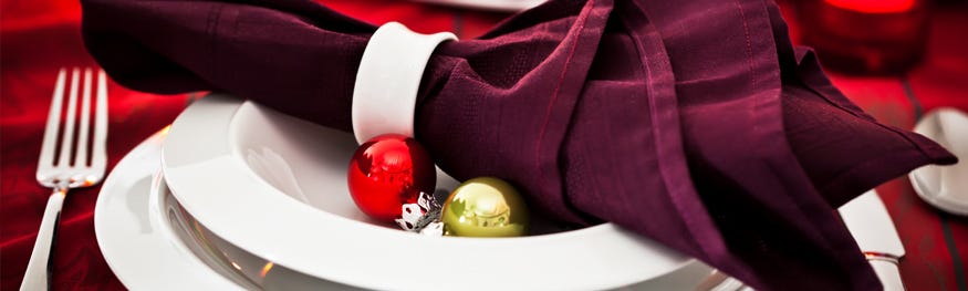 Table and Linen Ideas for Your Christmas Party | by One Stop Rental