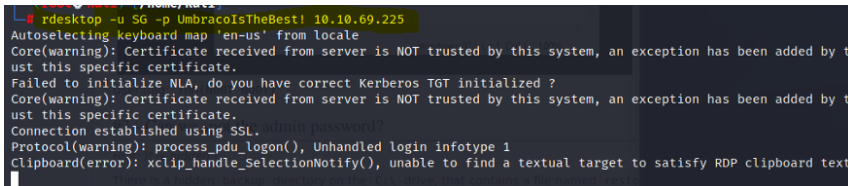 rdp connect