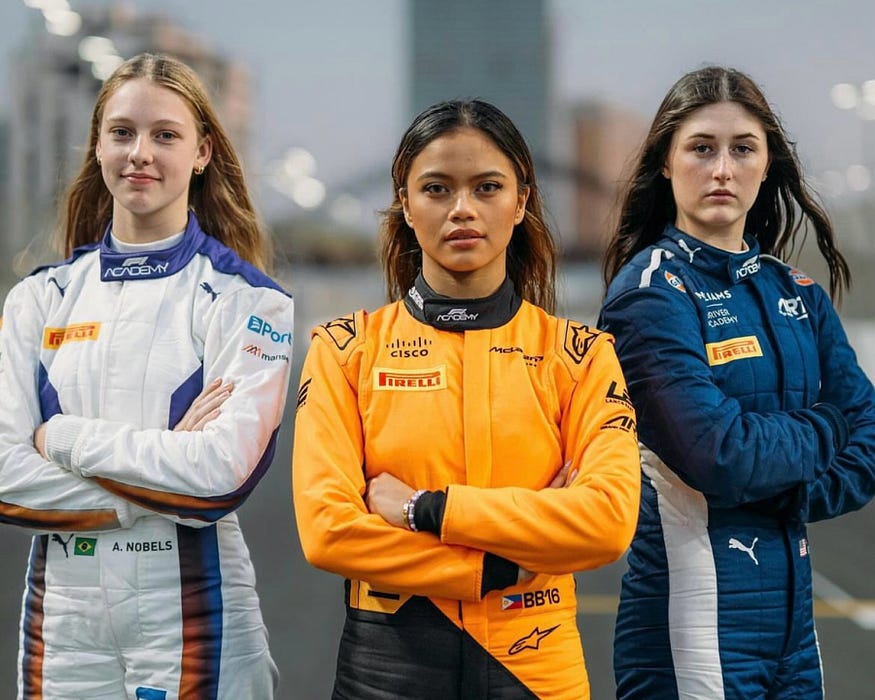 Image from: Introducing F1 Academy; An all-women single-seater racing sport
