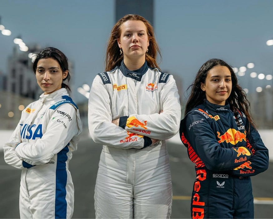 Image from: Introducing F1 Academy; An all-women single-seater racing sport