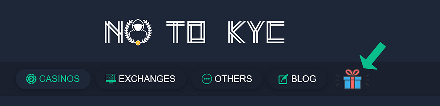 First step to get exclusive bonus