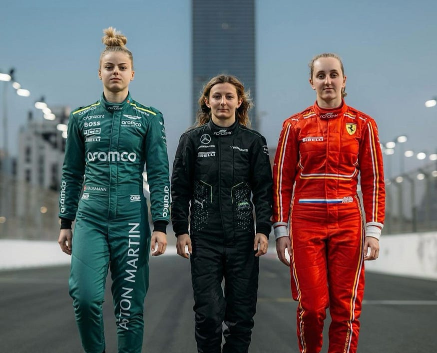 Image from: Introducing F1 Academy; An all-women single-seater racing sport