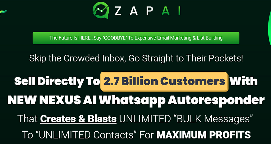 ZapAI Review-NexusAI WhatsApp Autoresponder