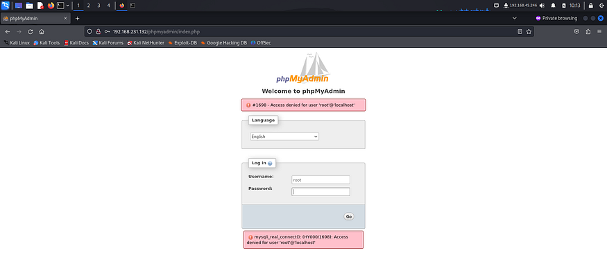 phpmyadmin