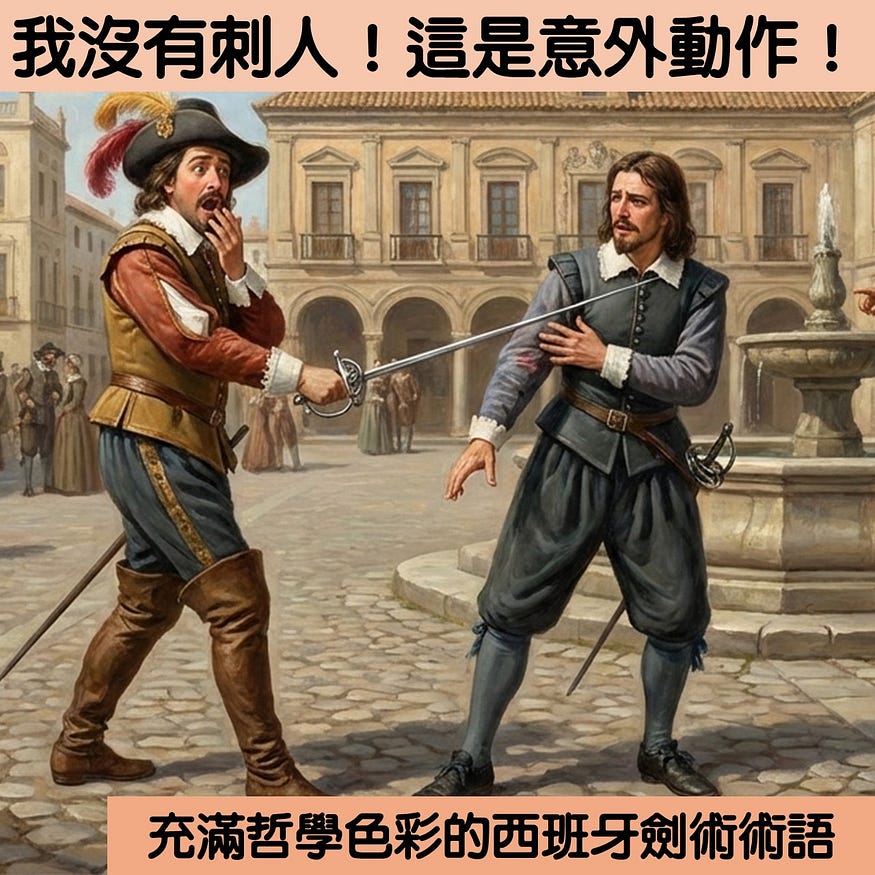 我沒有刺人！這是一個意外動作！
