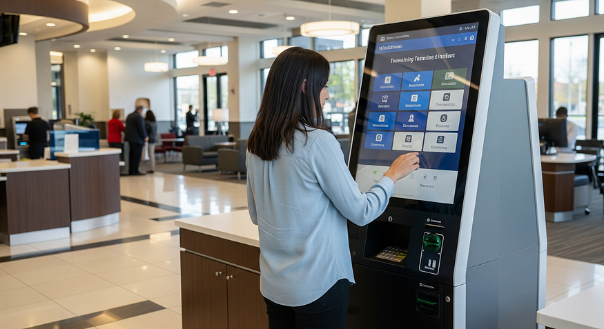self-service kiosks