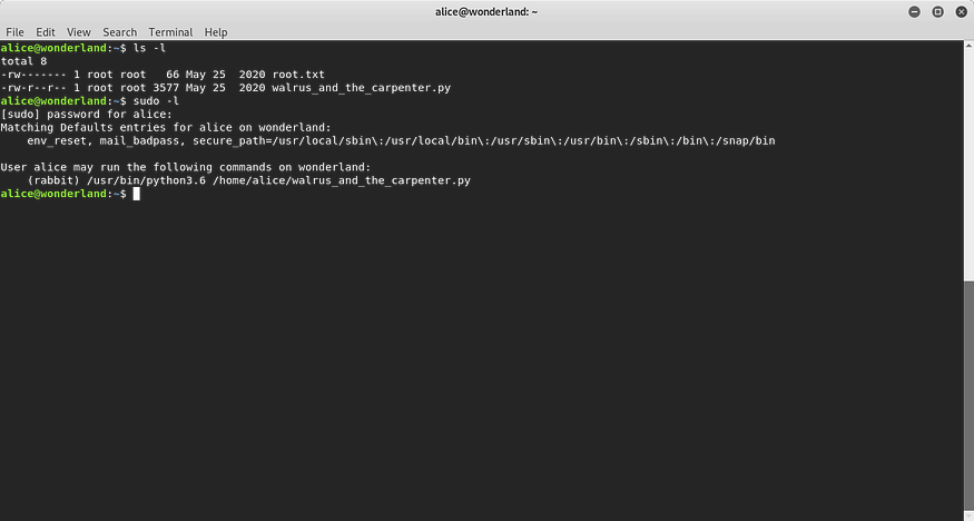 Sudo Permissions