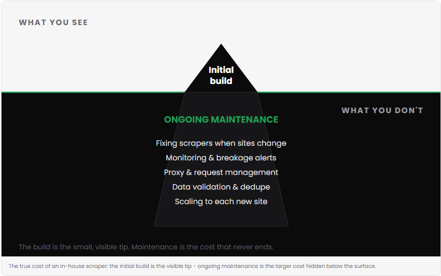 Build vs Buy: In-House Web Scraping or a Managed Data Service?