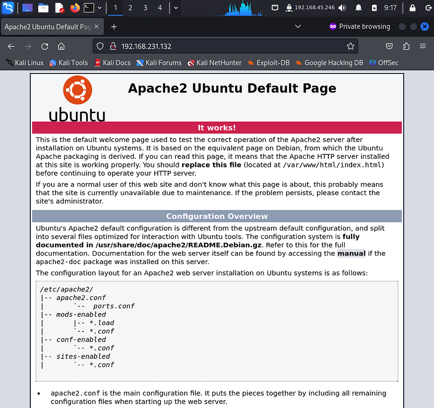 apache web server