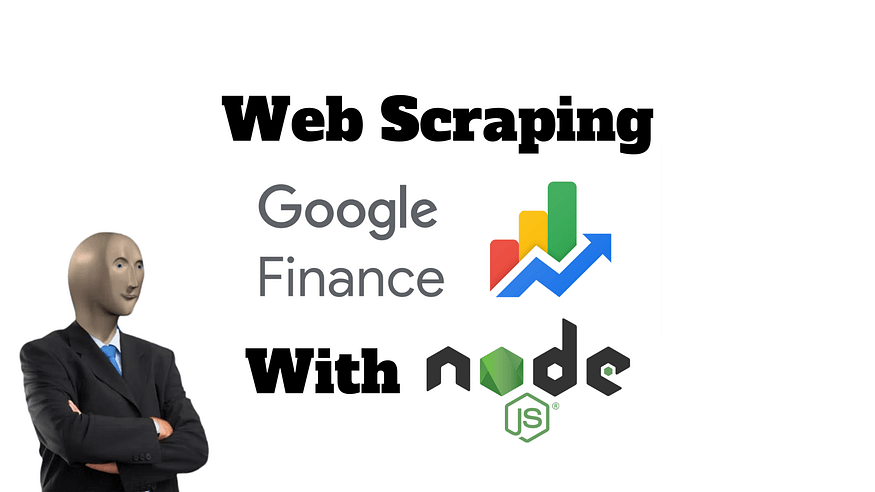 Web Scraping Google Finance WIth Node JS