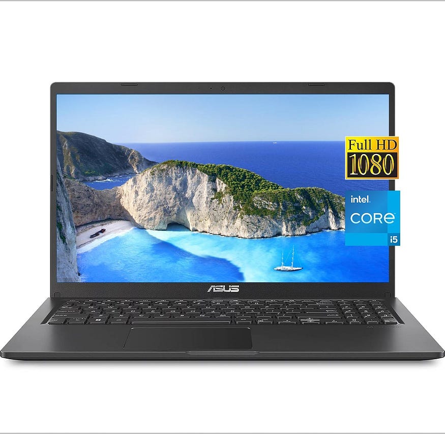 ASUS Flagship 15.6 Inches FHD VivoBook Business Laptop