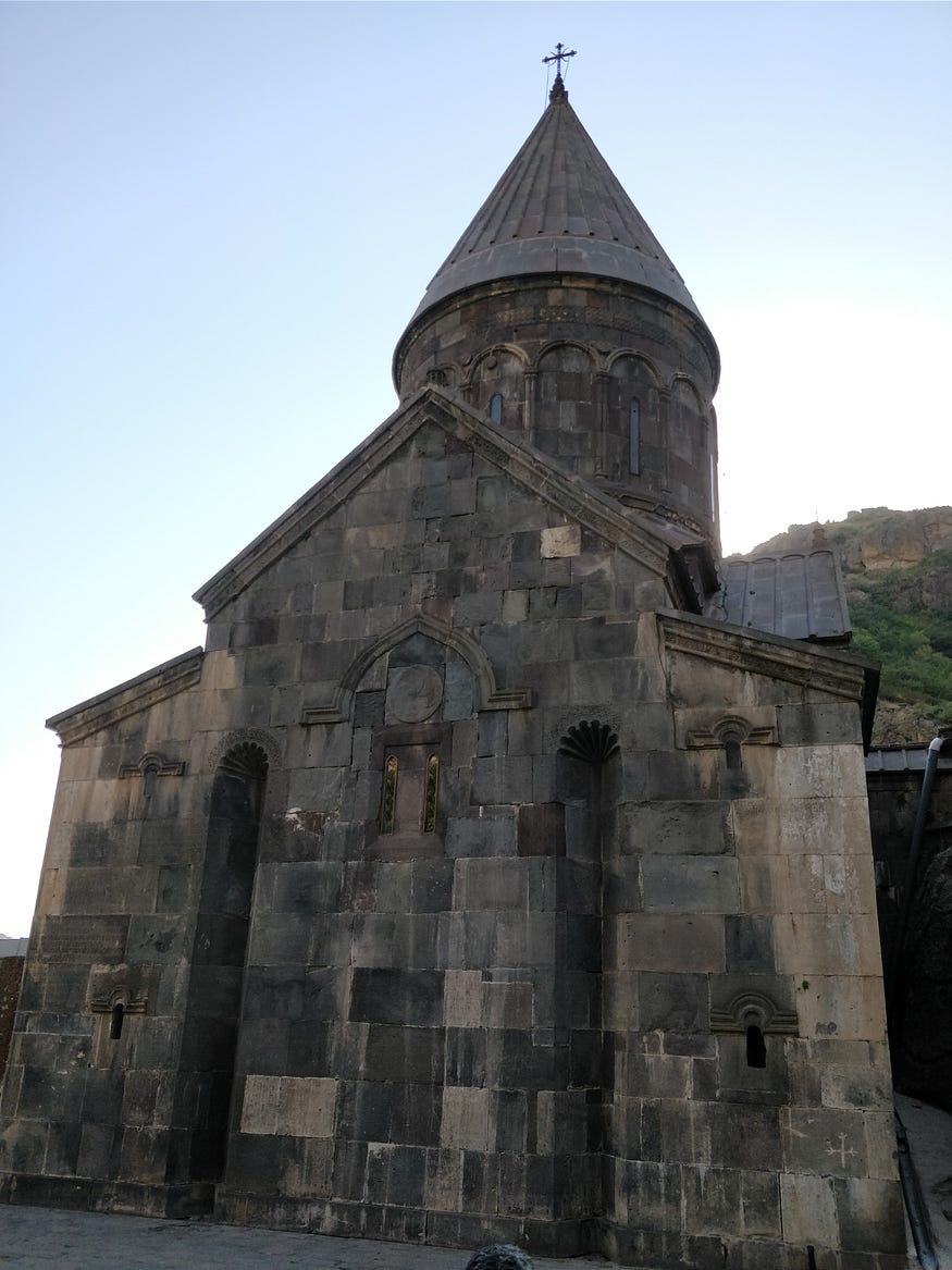 Geghard Monastery, Armenia. Image by Author. Three Unique Experiences I Enjoyed with Strangers in Armenia