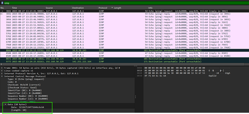 wireshark 分析 pcap