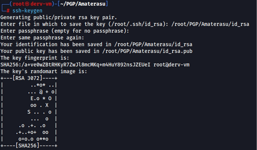 ssh keygen