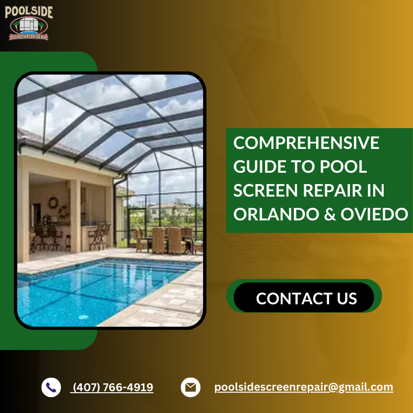 POOLSIDE SCREEN REPAIR