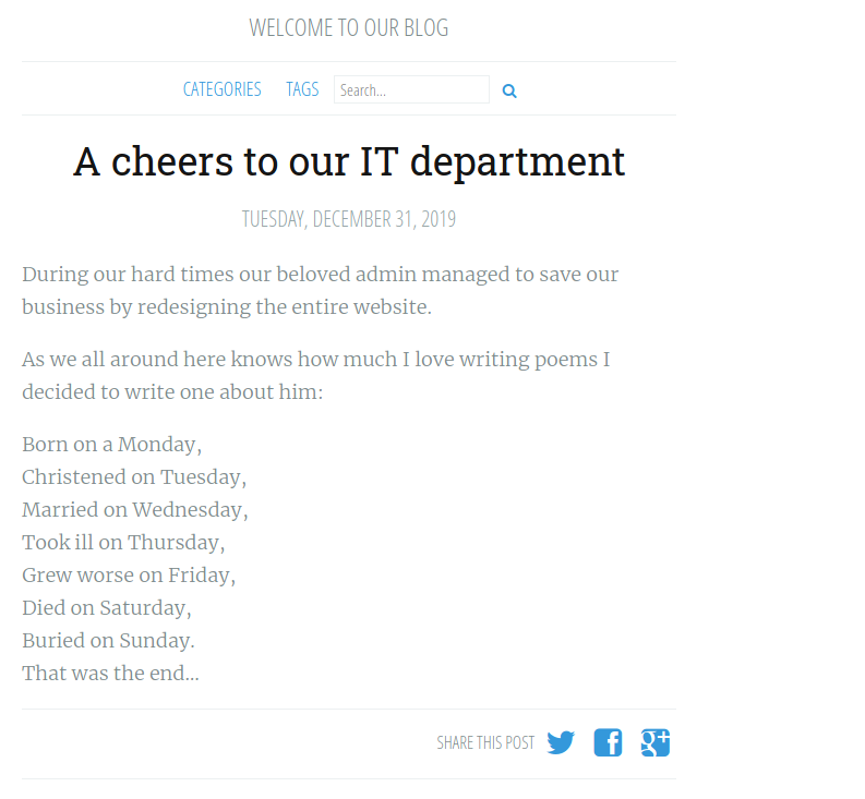 it article