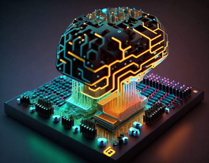 Neuromorphic Computing Visualization — Generated with an Open-Source Neural Network Tool