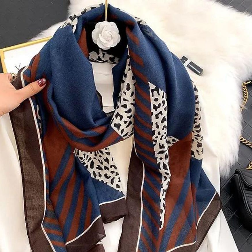 Buy Long Shawl Scarves for Girls