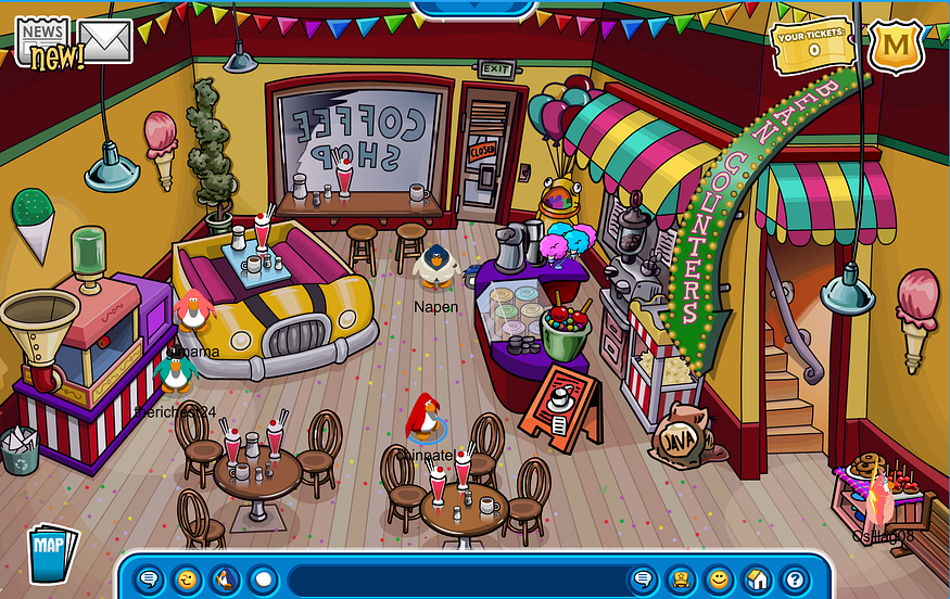 Image from: Ice, Friendship, and Adventure: Inside the World of Club Penguin