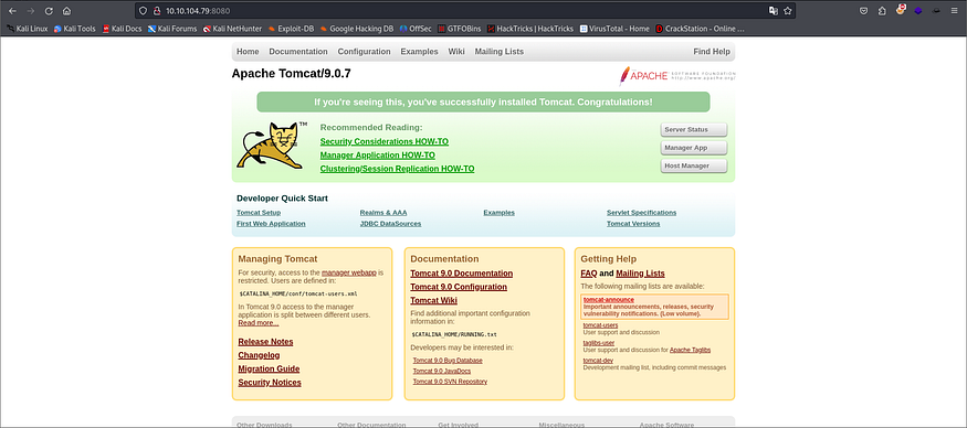 Apache web server