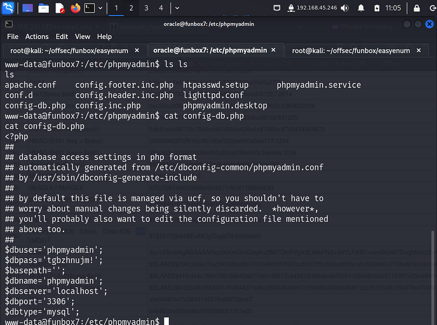 config file