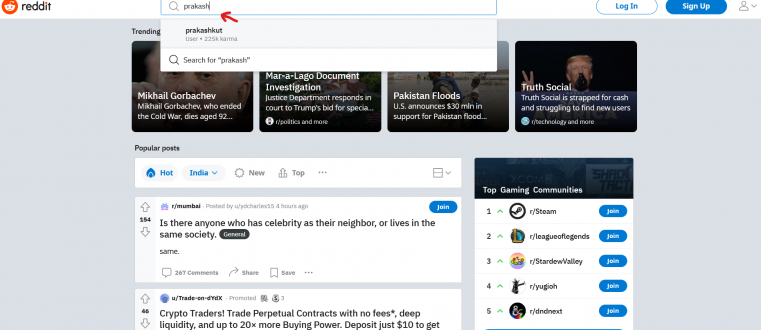 Reddit is a best people finding tool