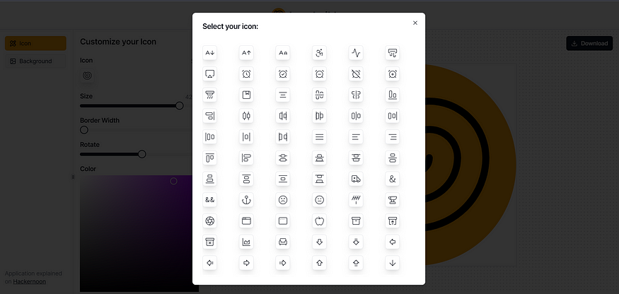 IconList
