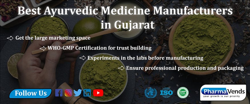 Ayurvedic medicine manufacturers in Gujarat