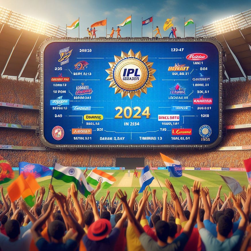 IPL Schedule 2024