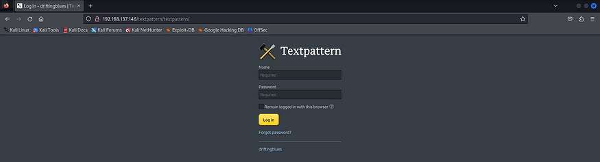 login
