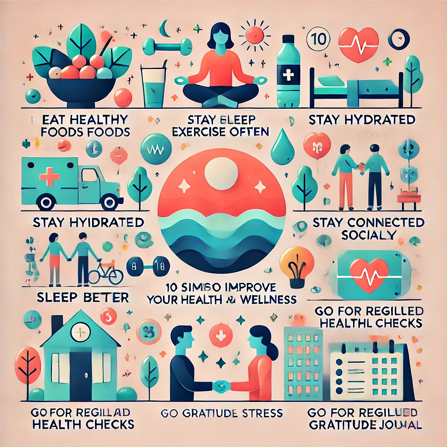 10 Simple Ways to Improve Your Health and Wellness