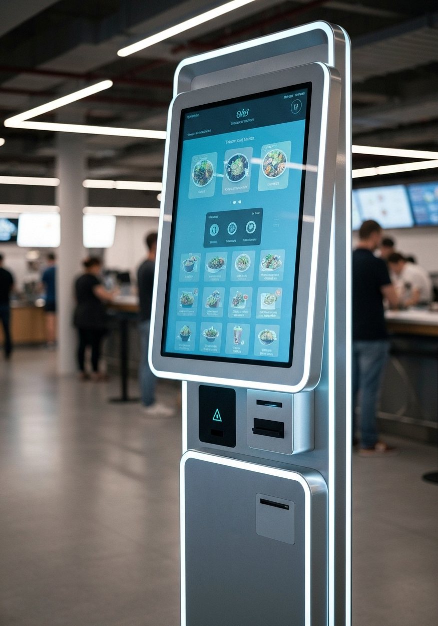 Self-ordering kiosks