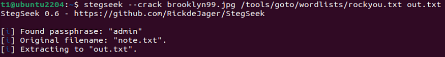 stegseek password crack