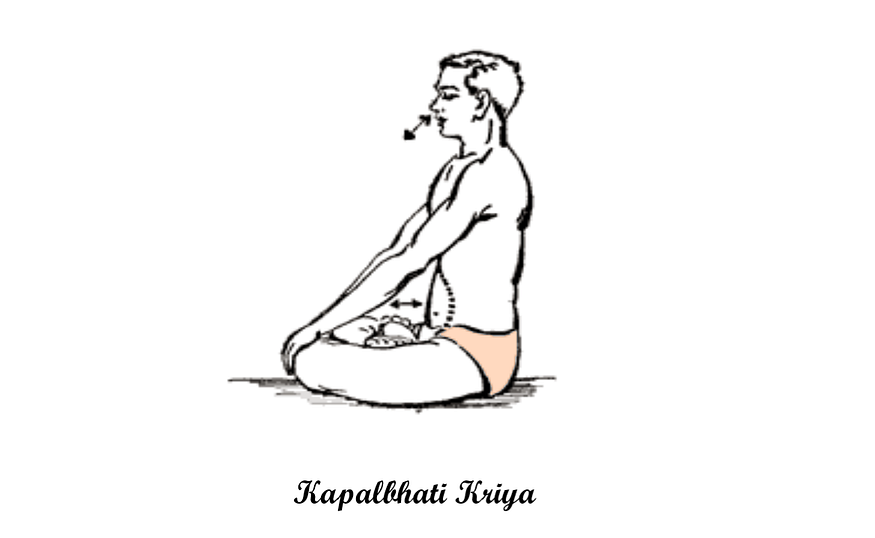 Kapalbhati — ( Cleansing of Frontal Lobes ) Kapalbhati works on improving the functioning of the brain.