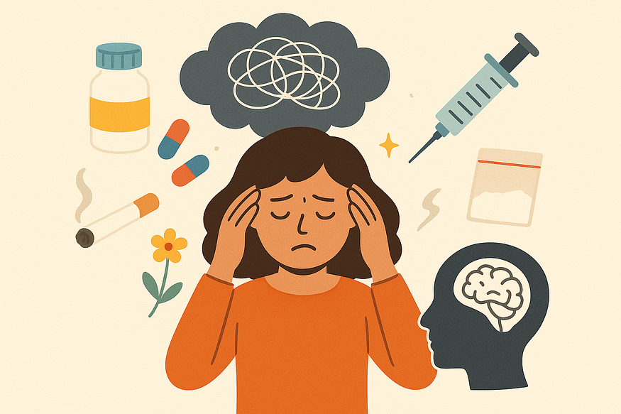 Alcohol, Drugs & Substance Abuse Affect Mental Wellness