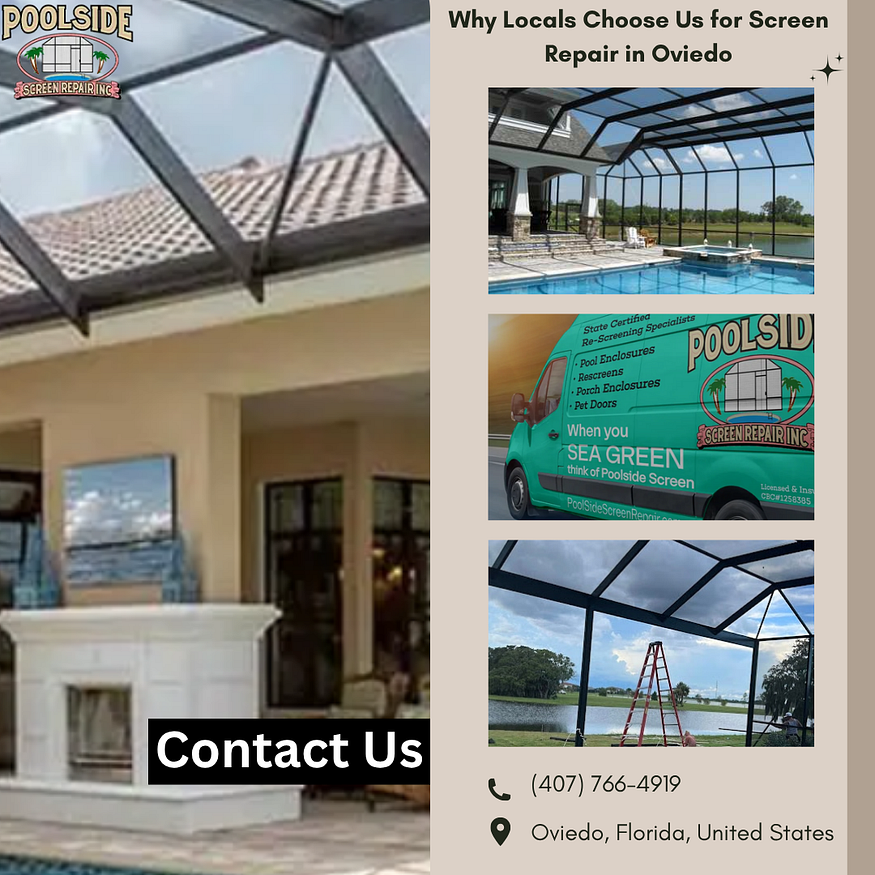 Locals Choose Us for Screen Repair in Oviedo
