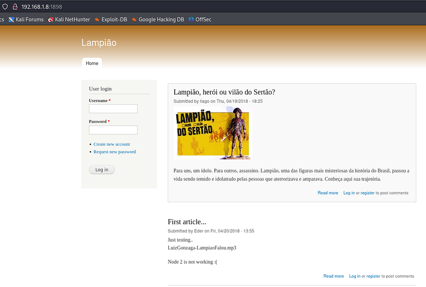 website